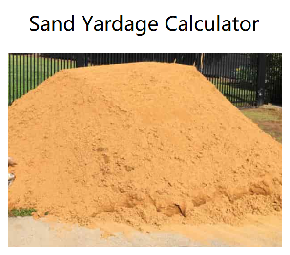 Sand Yardage Calculator